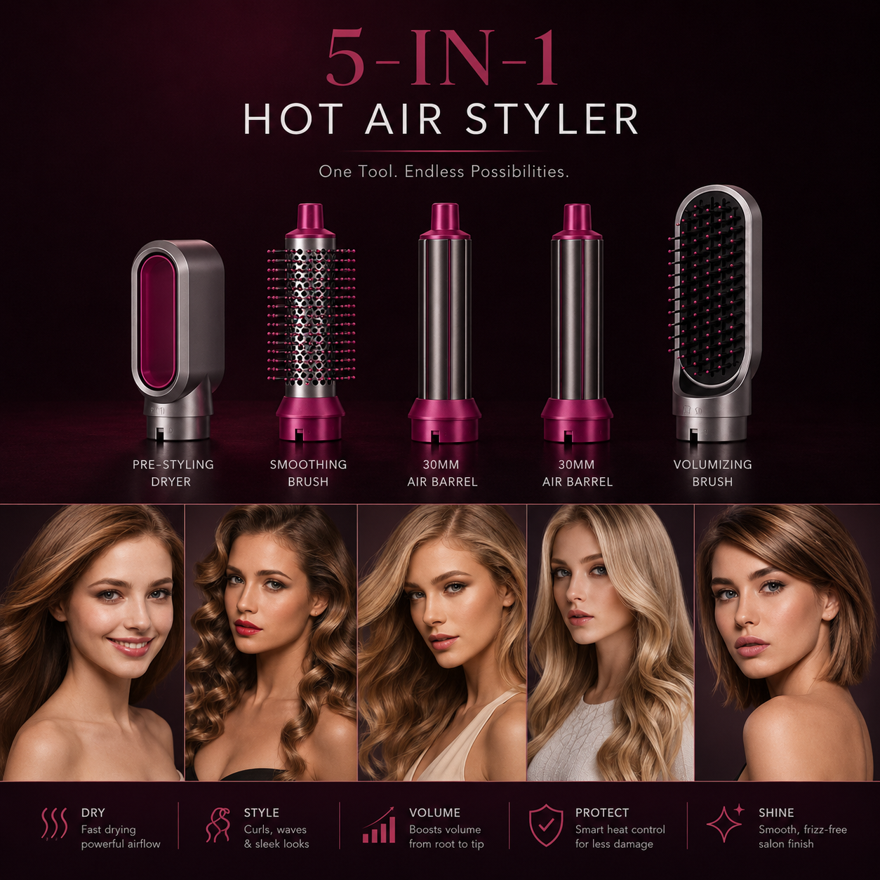 Automatic Hair Curler Pro – Salon-Quality Curls at Home